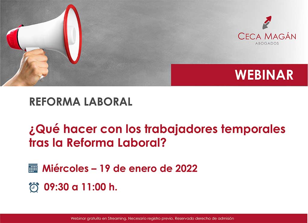 ¿qué Hacer Con Los Trabajadores Temporales Tras La Reforma Laboral Ceca Magánemk 0586